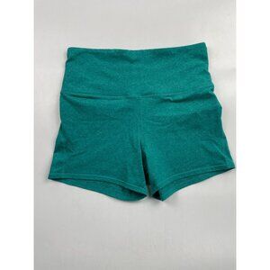 WellBeing+BeingWell Women's M Green Yoga Shorts